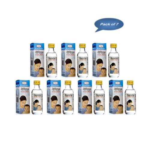 Hamdard Naunehal Gripe Syrup 100 Ml( Pack of 7)