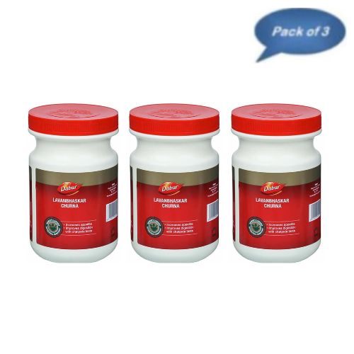 Dabur Lavanbhaskar Churna 120 Gm (Pack of 3)