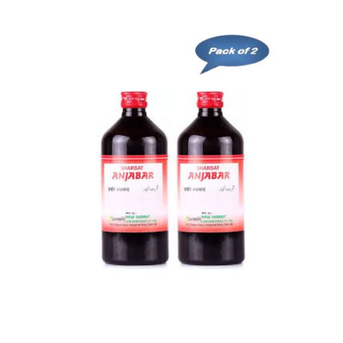 New Shama Sharbat Anjabar 200 Ml (Pack of 2)