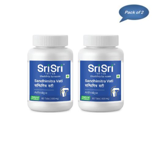 Sri Sri Tattva Sandhimitra Vati 60 Tablets(Pack of 2)