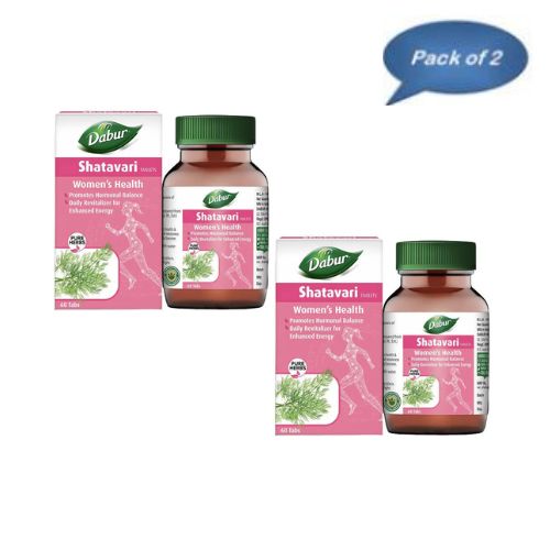 Dabur Shatavari 60 Tablets(Pack of 2)
