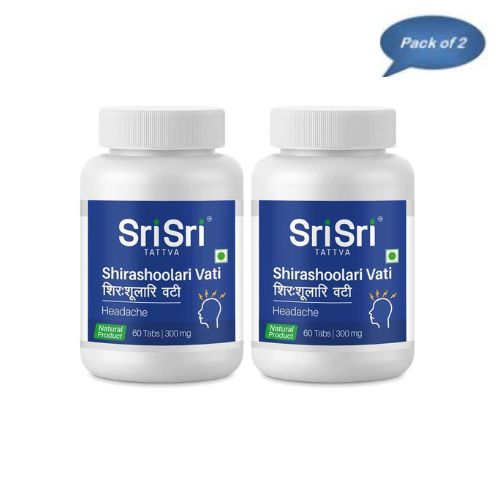 Sri Sri Tattva Shirashoolari Vati 60 Tablets(Pack of 2)