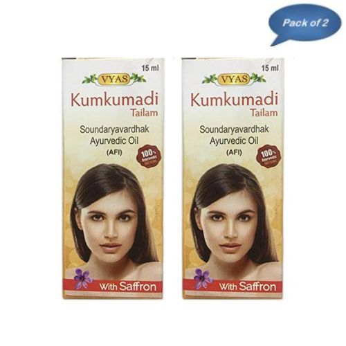 Vyas Kumkumadi Tailam 15 Ml(Pack of 2)
