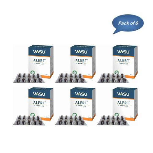 Vasu Alert 10 Capsules (Pack of 6)