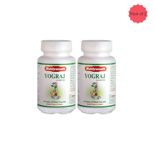 Baidyanath (Jhansi) Yograj Guggulu 120 Tablets(Pack of 2)