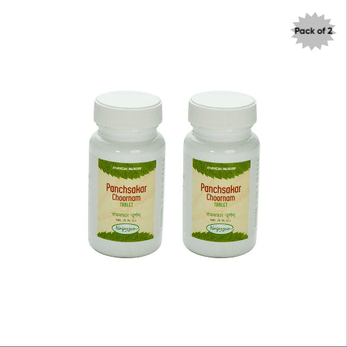 Nagarjun (Gujarat) Panchsakar Choornam Tablet 50 Gm(Pack of 2)