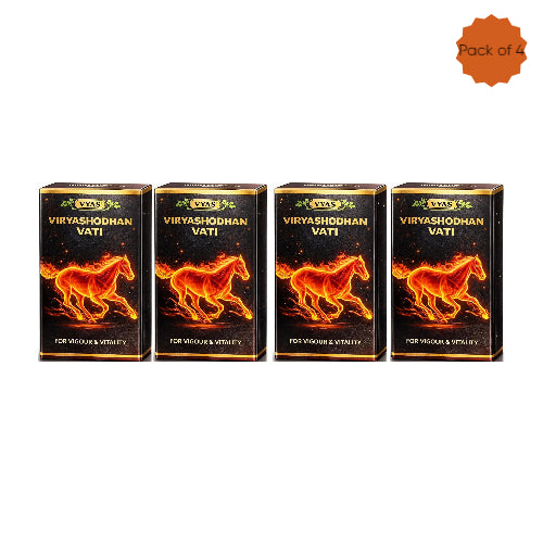 Vyas Viryashodhan Vati 50 Tablets(Pack of 4)
