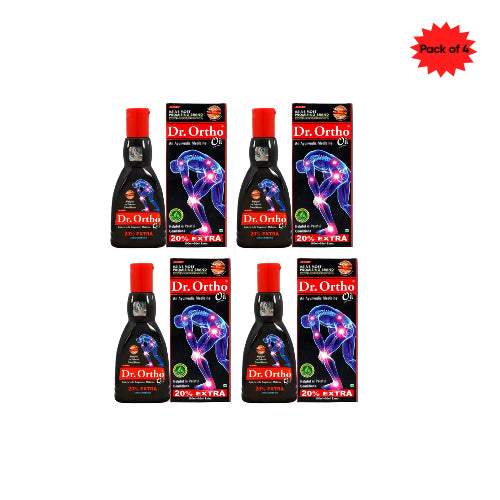 Divisa Dr. Ortho Oil 120 Ml(Pack of 4)