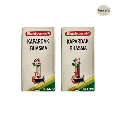 Baidyanath (Jhansi) Kapardak Bhasma 10 Gm(Pack of 2)