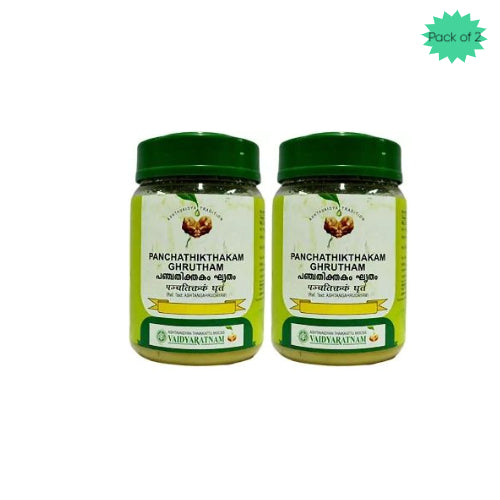 Vaidyaratnam Panchathikthakam Ghrutham 150 Gm(Pack of 2)