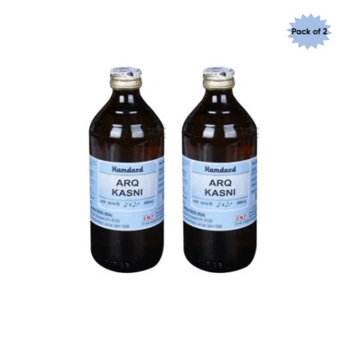 Hamdard Arq Kasni 500 Ml(Pack of 2)