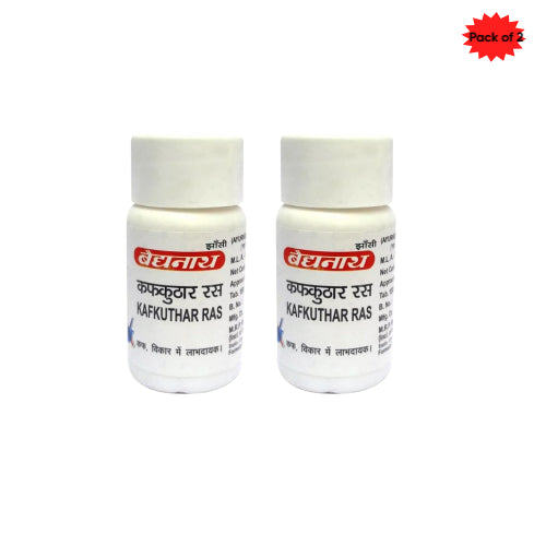 Baidyanath (Jhansi) Kaf Kuthar Ras 40 Tablets(Pack of 2)