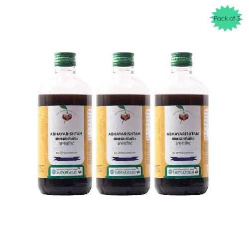 Vaidyaratnam Abhayarishtam 450 Ml(Pack of 3)