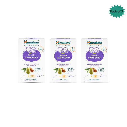Himalaya Gentle Baby Soap 75 Gm(Pack of 3)