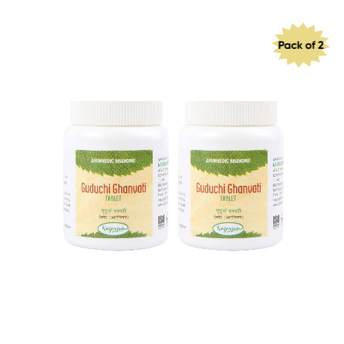 Nagarjun Gujarat Guduchi Ghanvati 60 Tablets(Pack of 2)