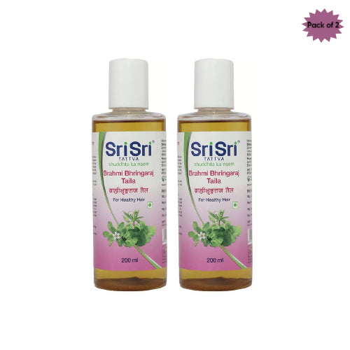 Sri Sri Tattva Brahmi Bhringaraj Taila 100 Ml(Pack of 2)