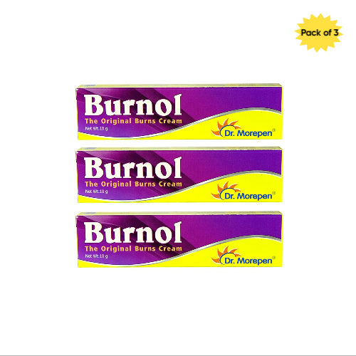 Dr. Morepen Limited Burnol 10 Gm(Pack of 3)