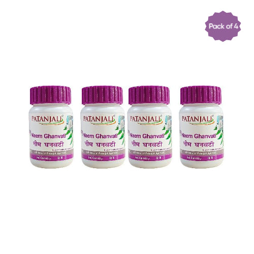 Patanjali Tulsi Ghanvati 20 Tablets(Pack of 4)