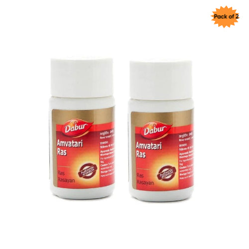 Dabur Amvatari Ras 40 Tablets(Pack of 2)