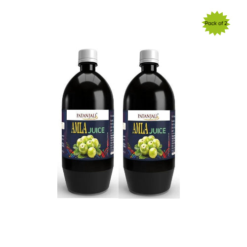 Patanjali Amla Juice 1 Ltr(Pack of 2)