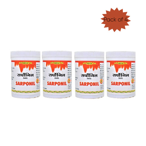 Vyas Sarponil 100 Tablets(Pack of 4)