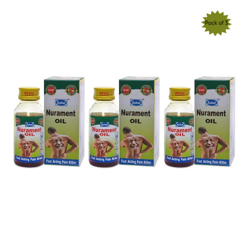 Rahat Herbal Industries Nurament Oil 50 Ml(Pack of 3)