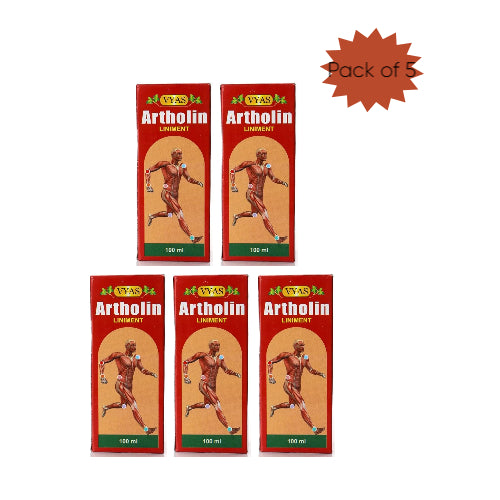 Vyas Artholin Liniment 100 Ml(Pack of 5)
