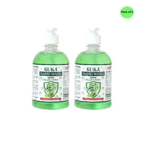 Multani Kuka Hand Wash Neem & Aloevera 500 Ml(Pack of 2)