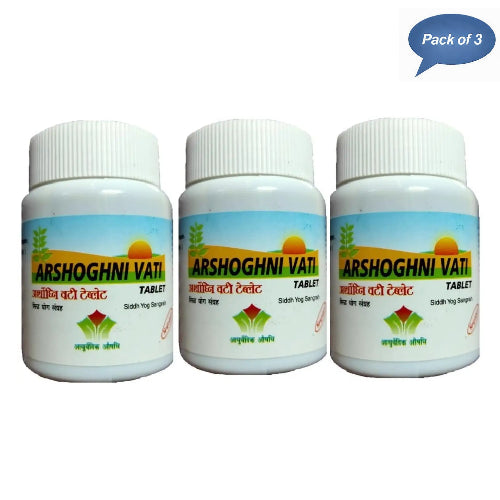 Nagarjun (Gujarat) Arshoghni Vati 30 Tablets(Pack of 3)