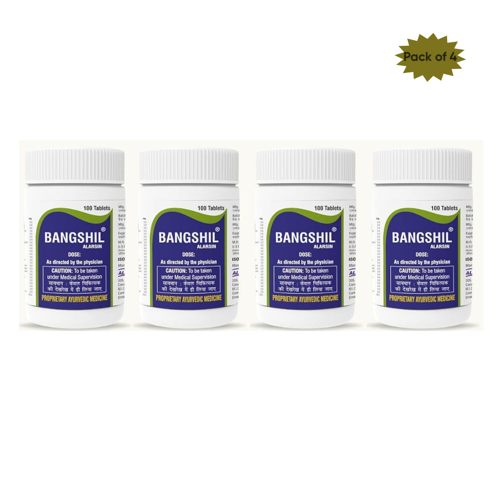 Alarsin Bangshil 100 Tablets(Pack of 4)