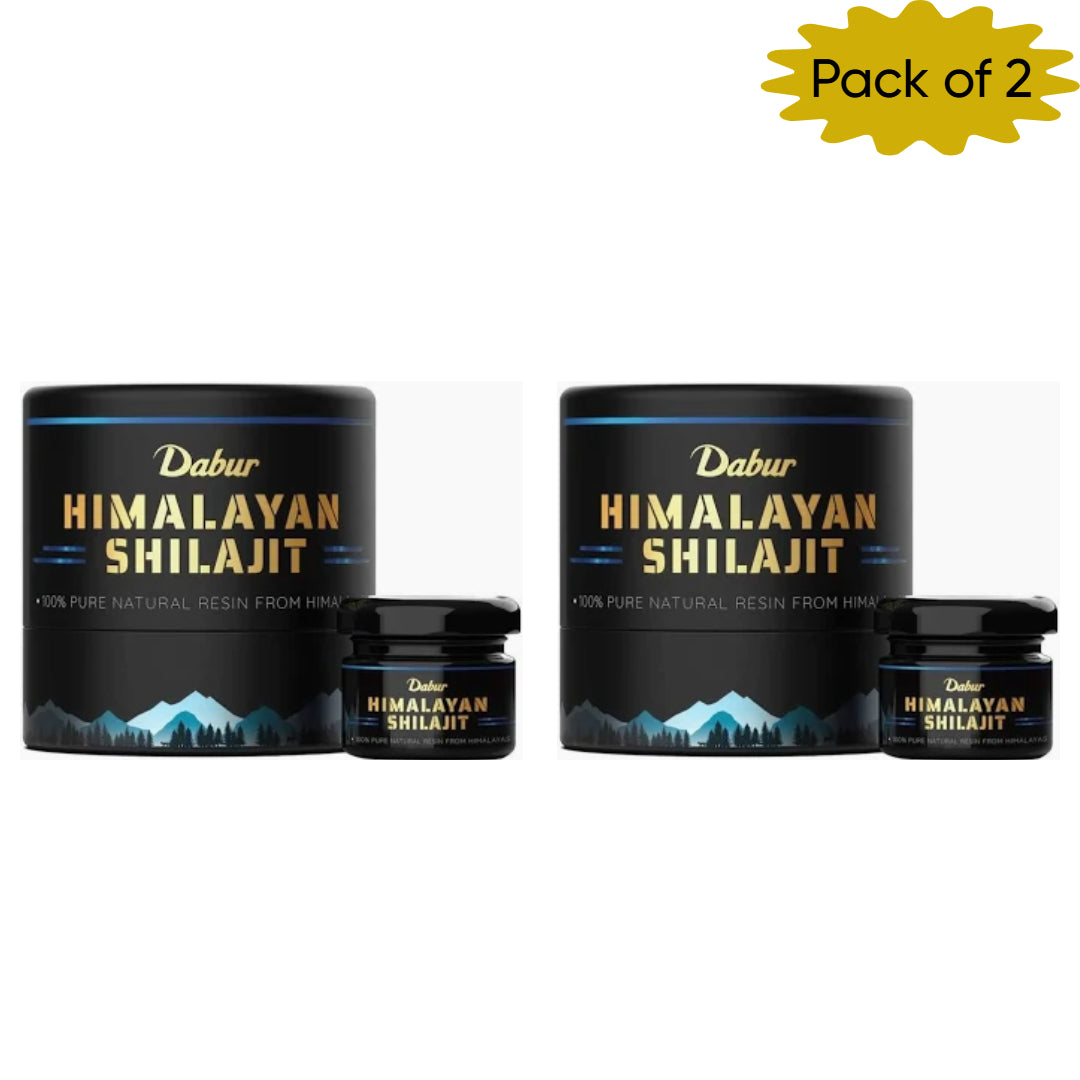 Dabur Himalayan Shilajit 15 Gm(Pack of 2)