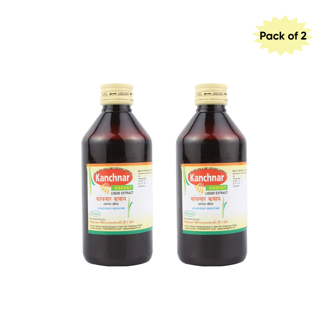 Nagarjun (Gujarat) Kanchnar Kashay 200 Ml(Pack of 2)