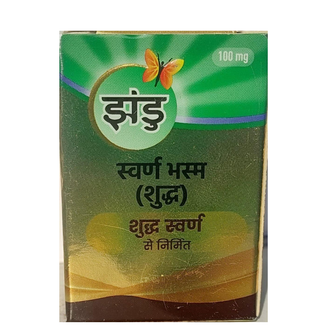 Zandu Suvarna Bhasma(Suddha) 100 Mg