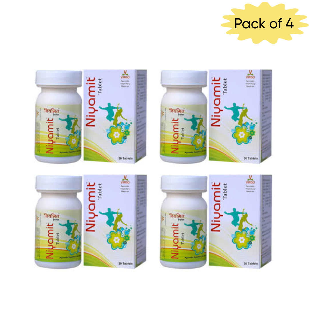 Virgo Uap Niyamit 30 Tablets(Pack of 4)