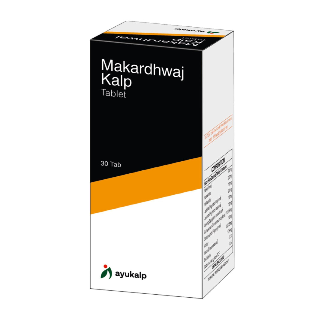Ayukalp Makardhwaj Kalp 30 Tablets
