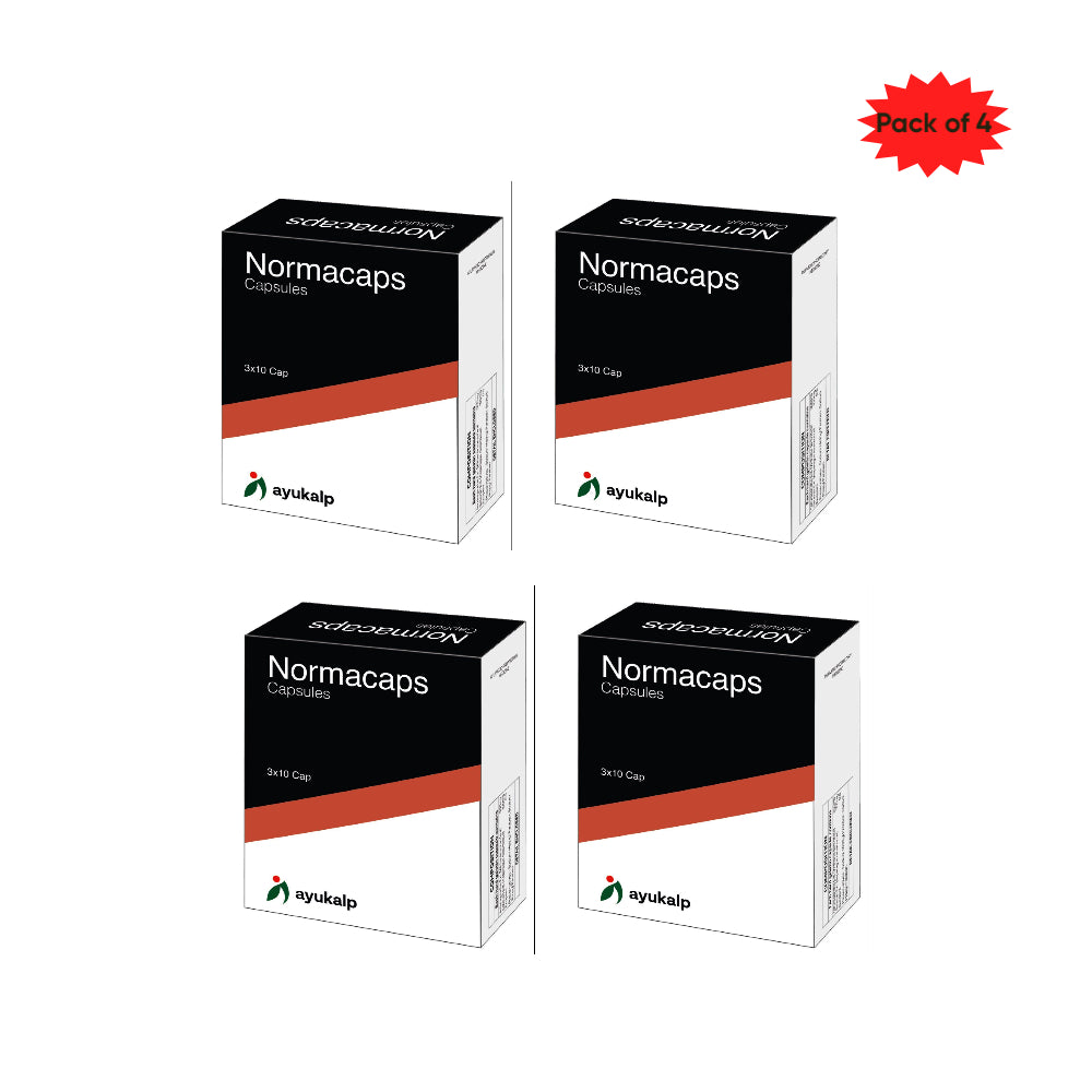 Ayukalp Normacaps 30 Capsules(Pack of 4)