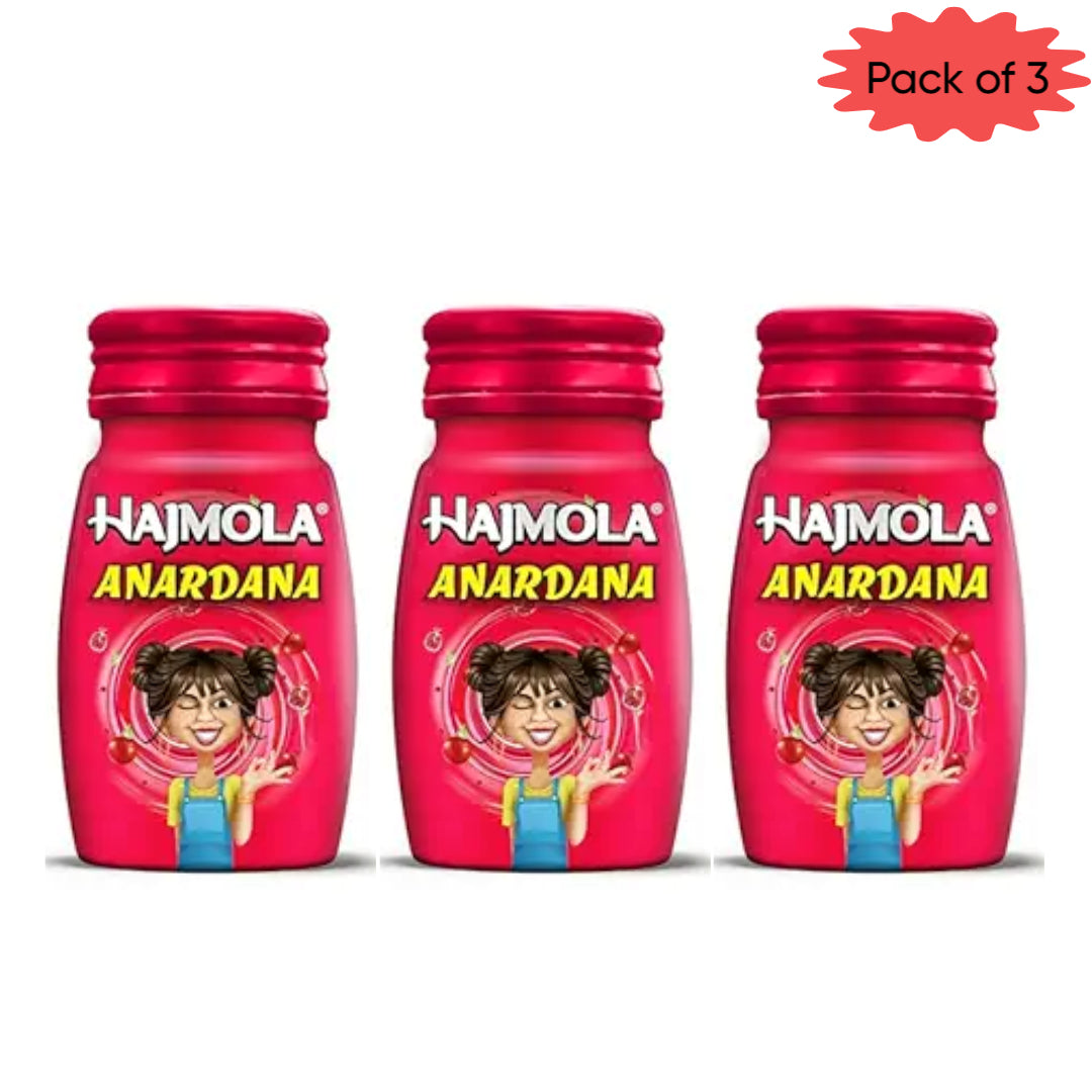 Dabur Hajmola Anardana 120 Tablets(Pack of 3)