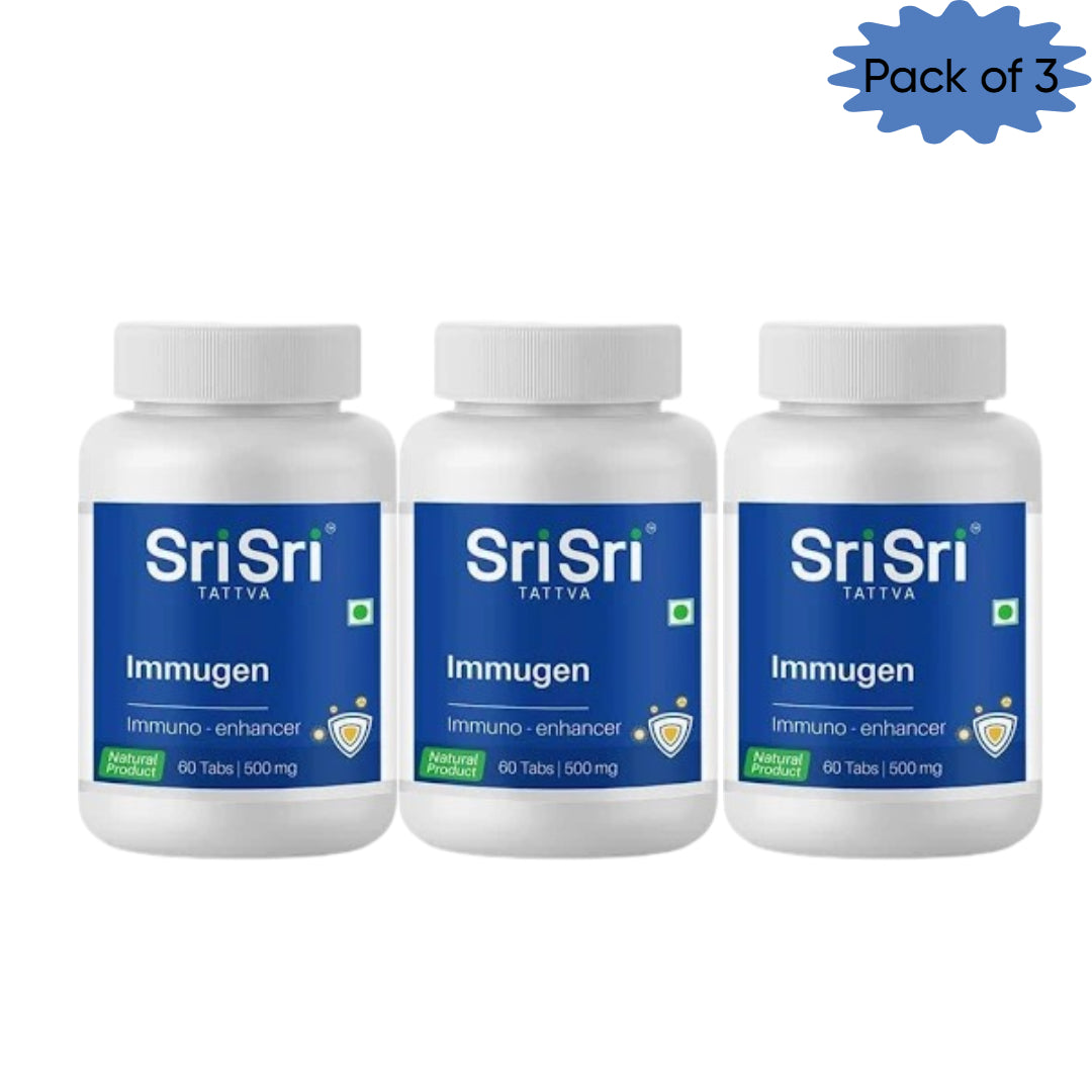 Sri Sri Tattva Immugen 60 Tablets(Pack of 3)