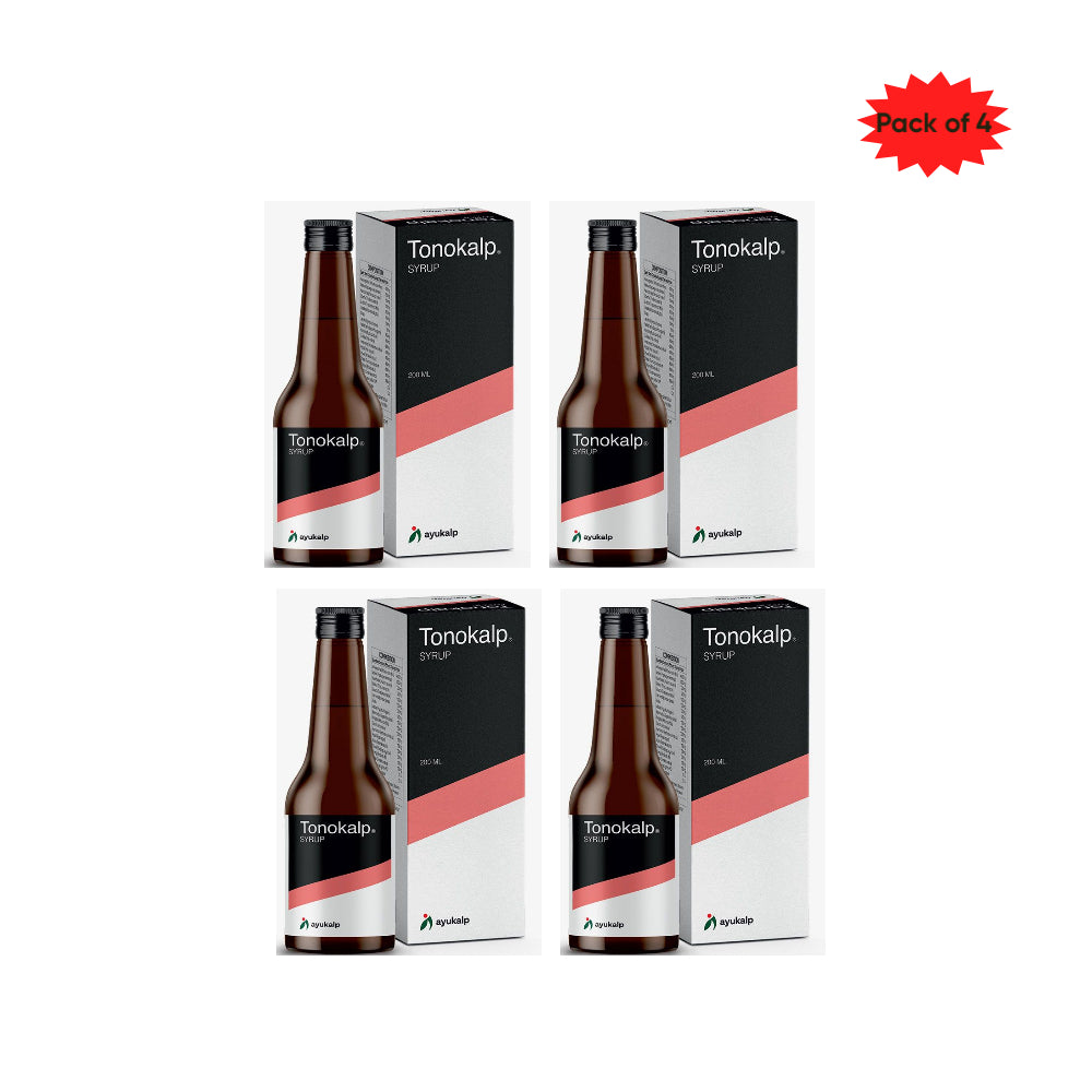 Ayukalp Tonokalp Syrup 200 Ml(Pack of 4)