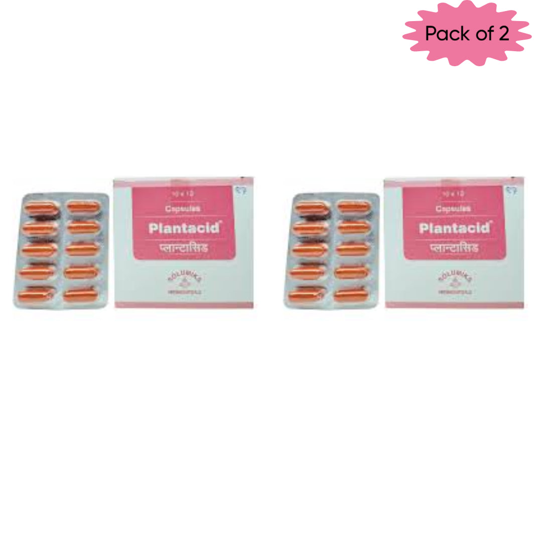 Dhootapapeshwar(Solumiks) Plantacid 10 Capsules(Pack of 3)