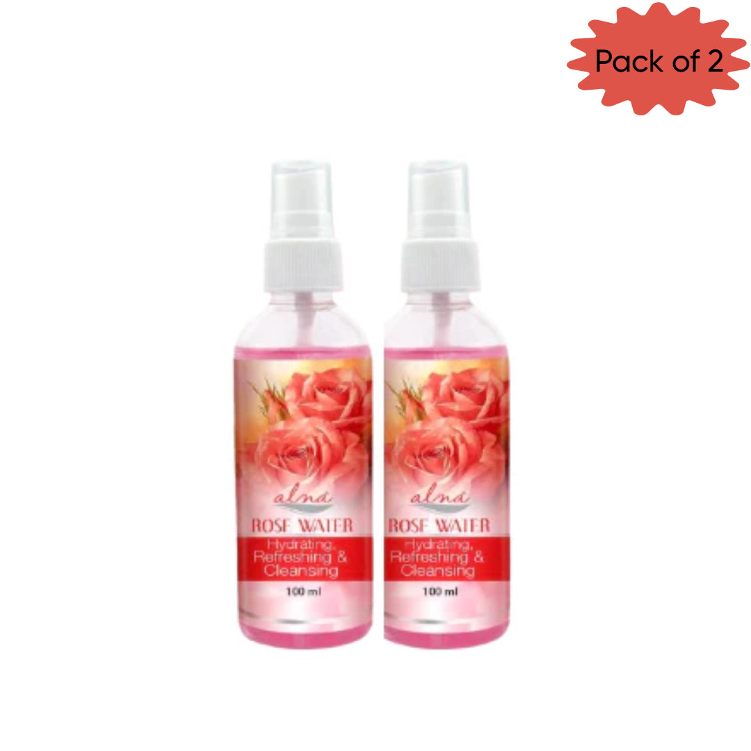 Alna Rose Water 100 Ml(Pack of 2)