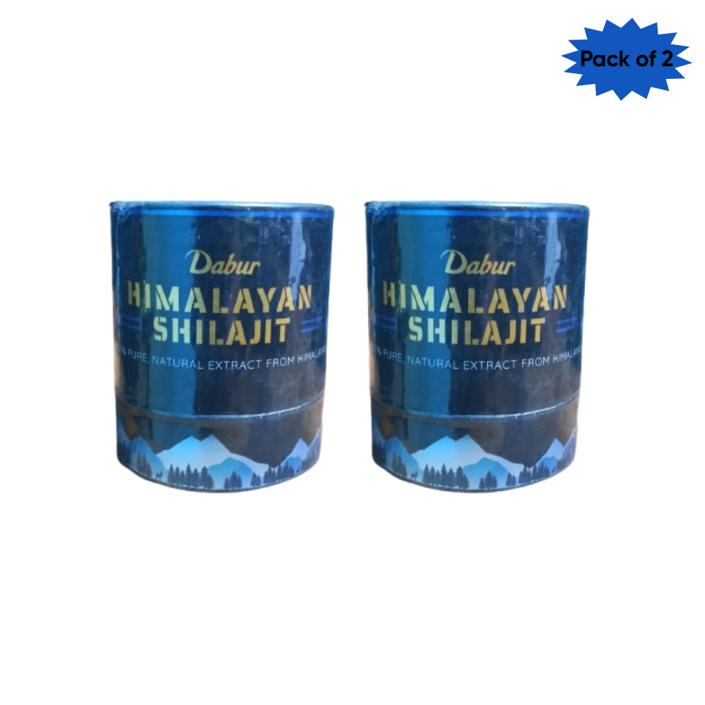 Dabur Himalayan Shilajit 10 Gm(Pack of 2)