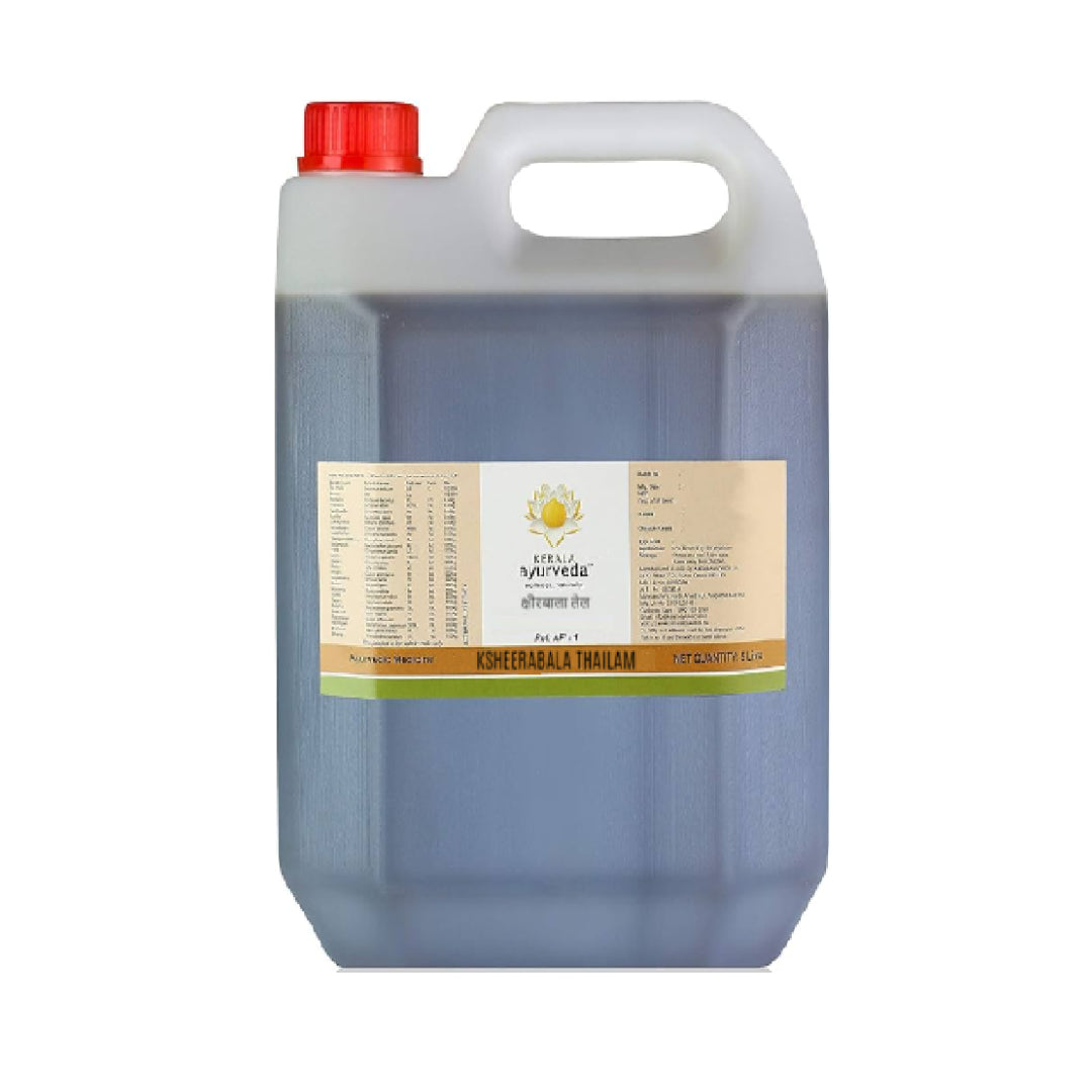 Vaidyaratnam Ksheerabala Thailam 5 Ltr