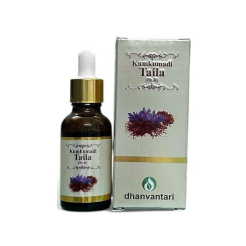 Dhanvantari Guj. Herb Kumkumadi Taila(Bh.R) 25 Ml
