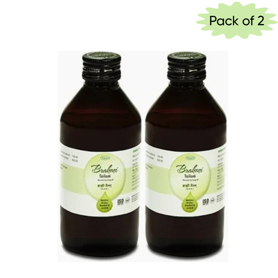 Nagarjun (Gujarat) Brahmi Tailam 100 Ml(Pack of 2)