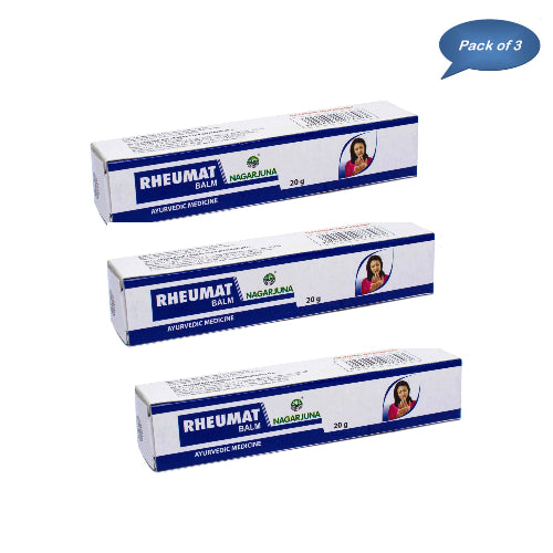 Nagarjuna Ayurveda Rheumat Balm 20 Gm(Pack of 3)
