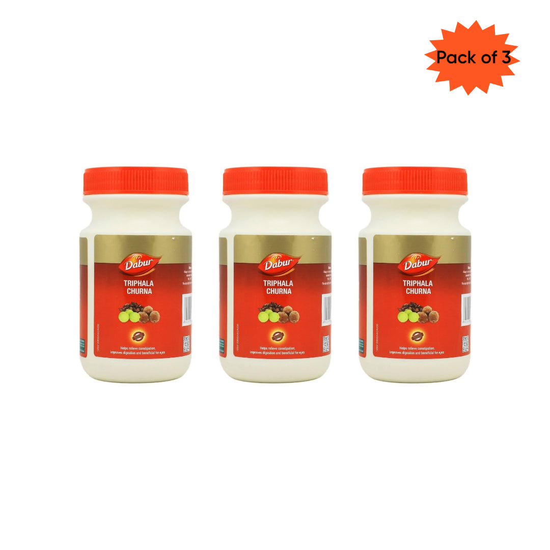 Dabur Triphala Churna 60 Gm(Pack of 3)
