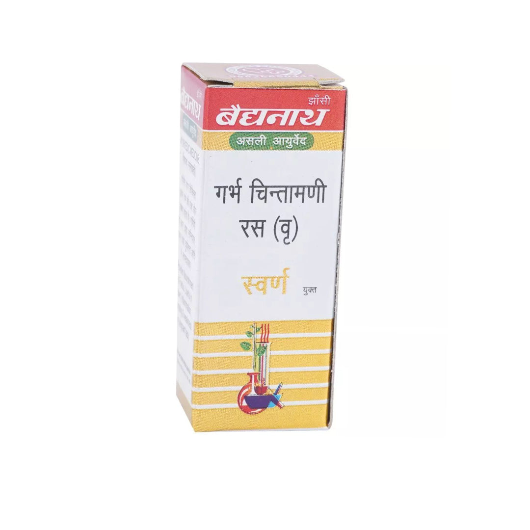 Baidyanath (Jhansi) Garbha Chintamani Ras (Vr.) With Gold 5 Tablets