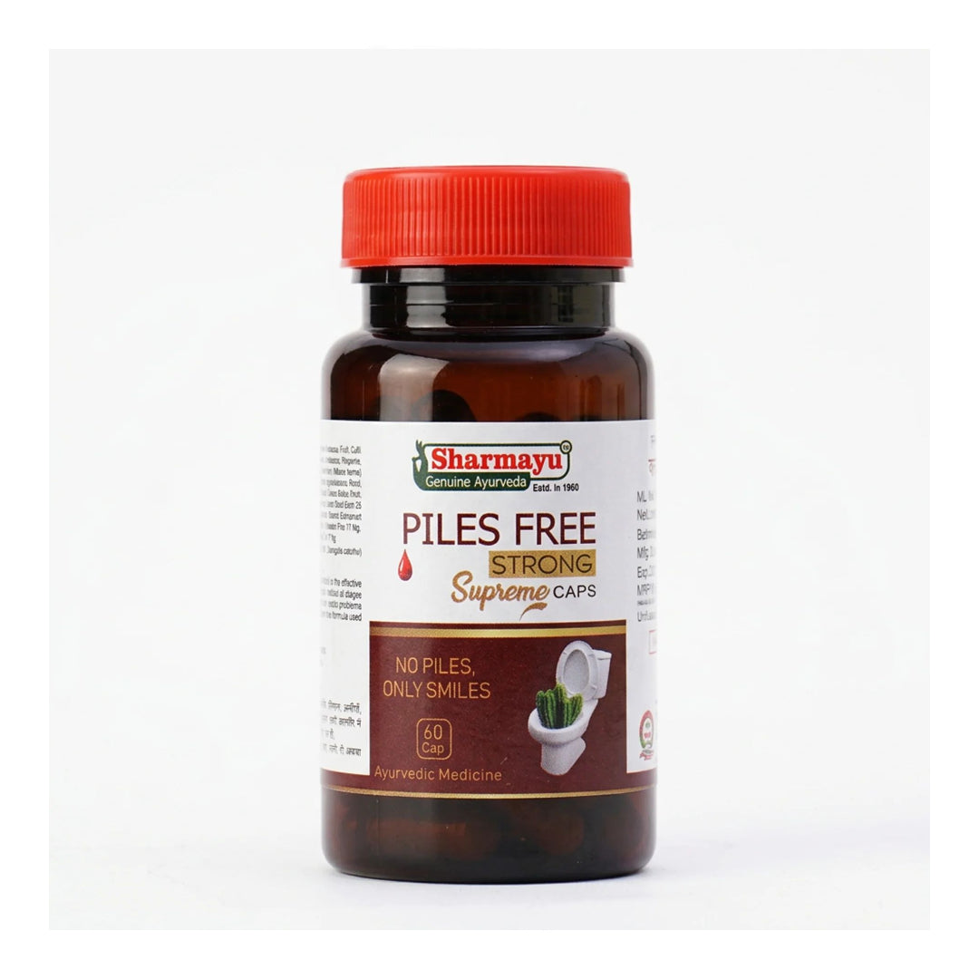 Sharmayu Piles Free Strong 60 Capsules