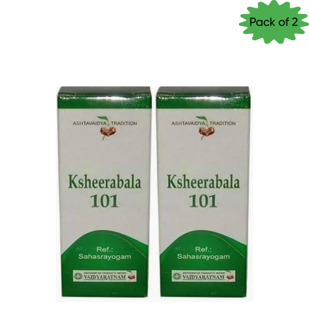 Vaidyaratnam Ksheerabala 101 10 Ml(Pack of 2)